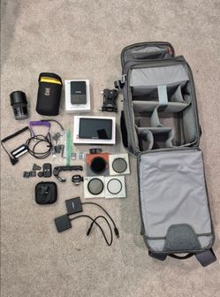 Lot of camera gear
