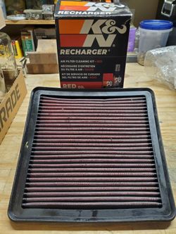 K&N Washable Reusable Performance Engine Air Filter 33-2304