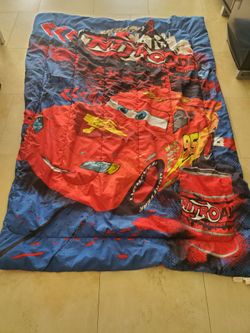 Lightning McQueen cars fullsize Comforter