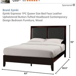 Complete Used Queen Bed Frame