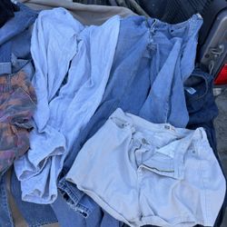 Jeans, Pants, Shorts, Adult, And Child