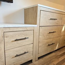 Dresser With Nightstands And Mirror Ashley Furniture 