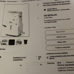 Dehumidifier NEW