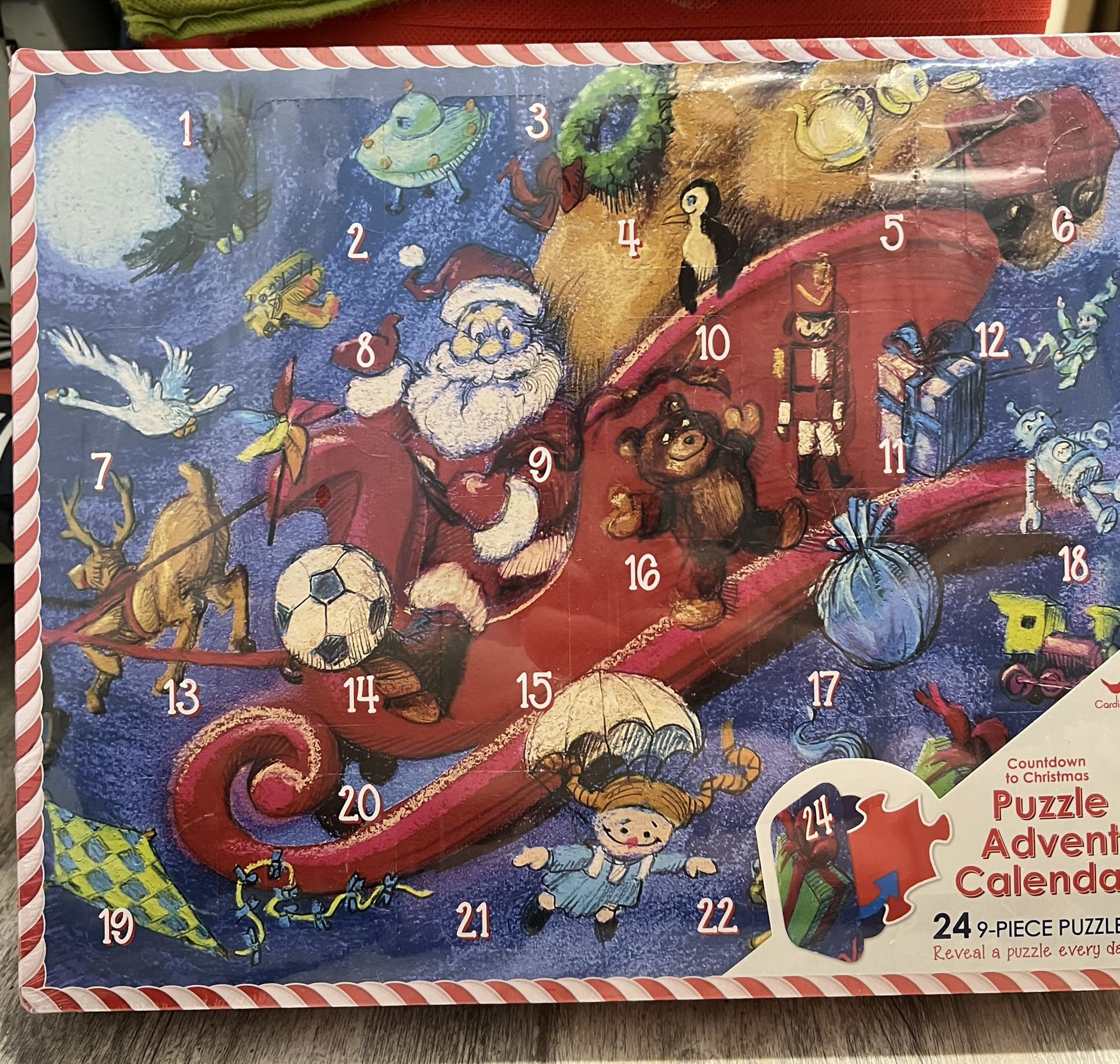 Countdown to Christmas Puzzle Advent Calendar
