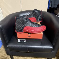 Brand new Air Jordan Flu Game  12’s size 14 with original box and proof of purchase.