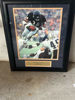 Walter Payton Picture Frame