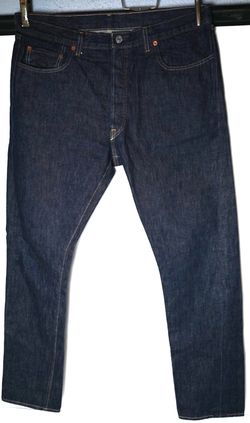 Levi's LVC 1966 501 Big E Tapered Faded Denim Jeans Men's Turkey