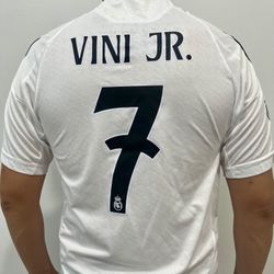 Real Madrid Home Jersey 24/25 Vini Jr # 7