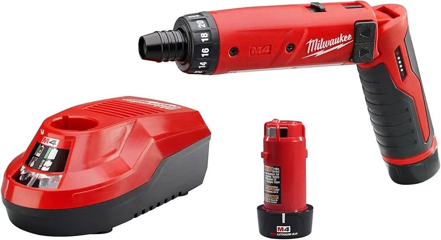 Milwaukee M4 4V Lithium-Ion Cordless 1/4 in. Hex Screwdriver