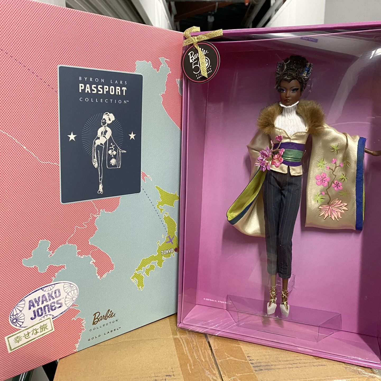 Mattel Byron Lars Passport Collection Ayako Jones Barbie