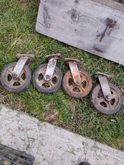 Heavy Duty Steal Casters Ball Bearing  Swivil