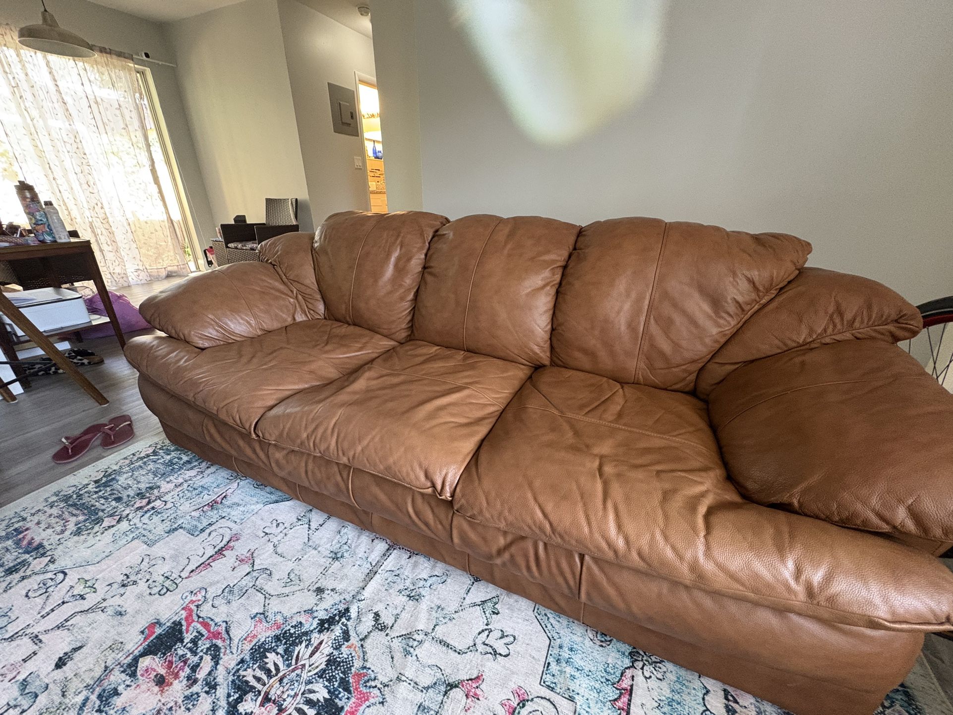 Leather Couch