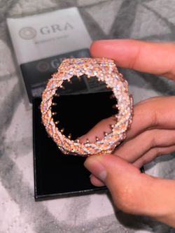 Moissanite Spike Gshock Bezel