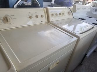 Kenmore washer and dryer