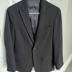 Boys Size 16 Suit Blazer, Black