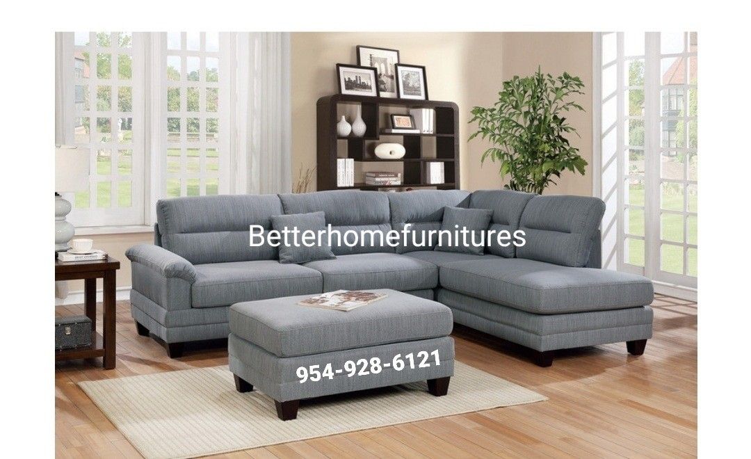 Brand New Sectionals/ Sofas/ Loveseats/ Couches In Box Only $39 Down. Finance Available/ No Credit Checks