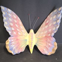 Colorful Sandini & Bertoncello Ceramic Butterfly 