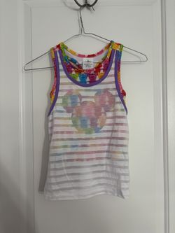 Disney Balloons Unisex Kids Tank Top Size 5/6