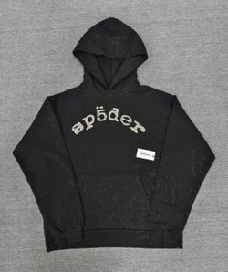 Black Sp5der VVS Hoodie