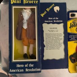 Paul Revere Hero Of The American Revolution Figure 1974 NOS