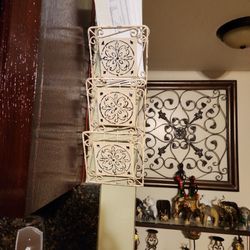 Vintage Classic White Letter Organizer