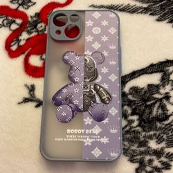 Robot Bear Case For iPhone 13