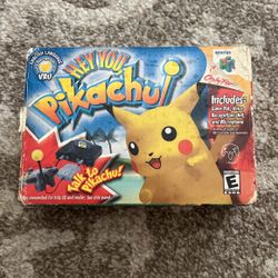 Hey You Pikachu For Nintendo 64