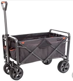Mac Sports XL Folding Wagon with Brakes