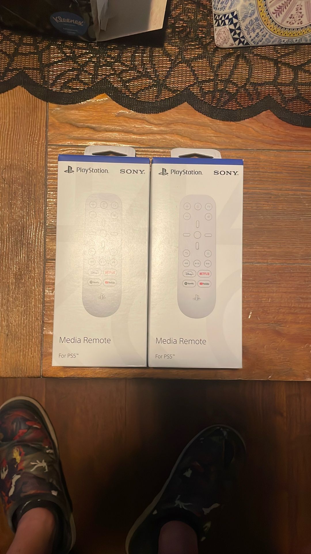 Lot Of 2 Playstation 5 Media Remotes Brand New In Box Sealed