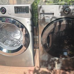 LG washer and gas dryer working condition