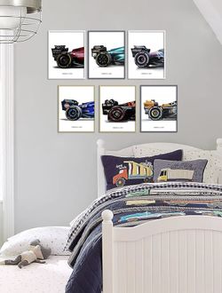[SALE] Formula 1 Framed Collector Prints - Set of 6