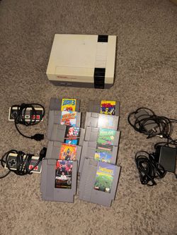 Nintendo with 10 games
