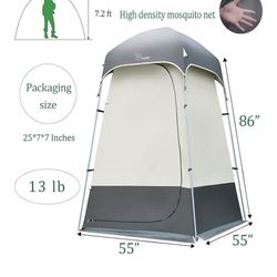 Outdoor Shower Tent Changing