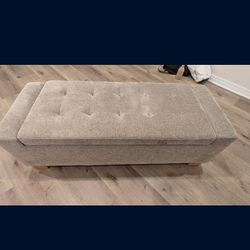 Ottoman, Storage Bench, Foot Stool, Pouf, 