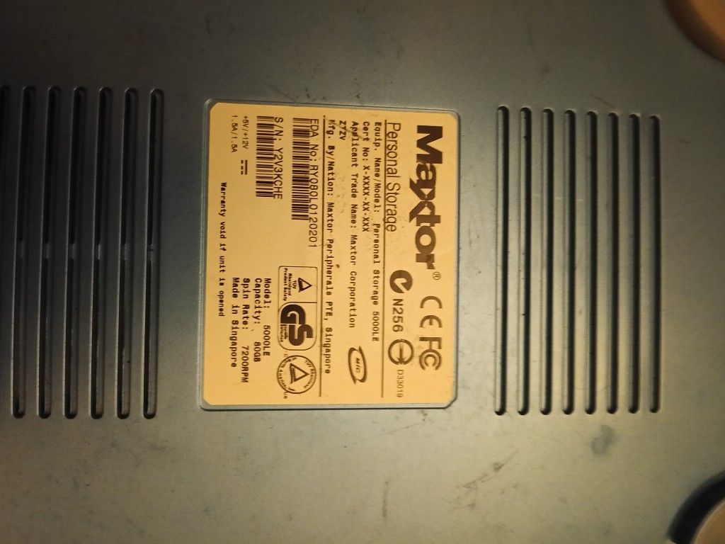 Computer External Hard Drive