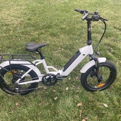 Electric Folding Bike Step Thru