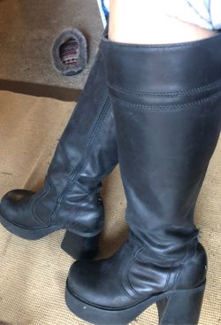 Steve Madden Goth Boots size 7