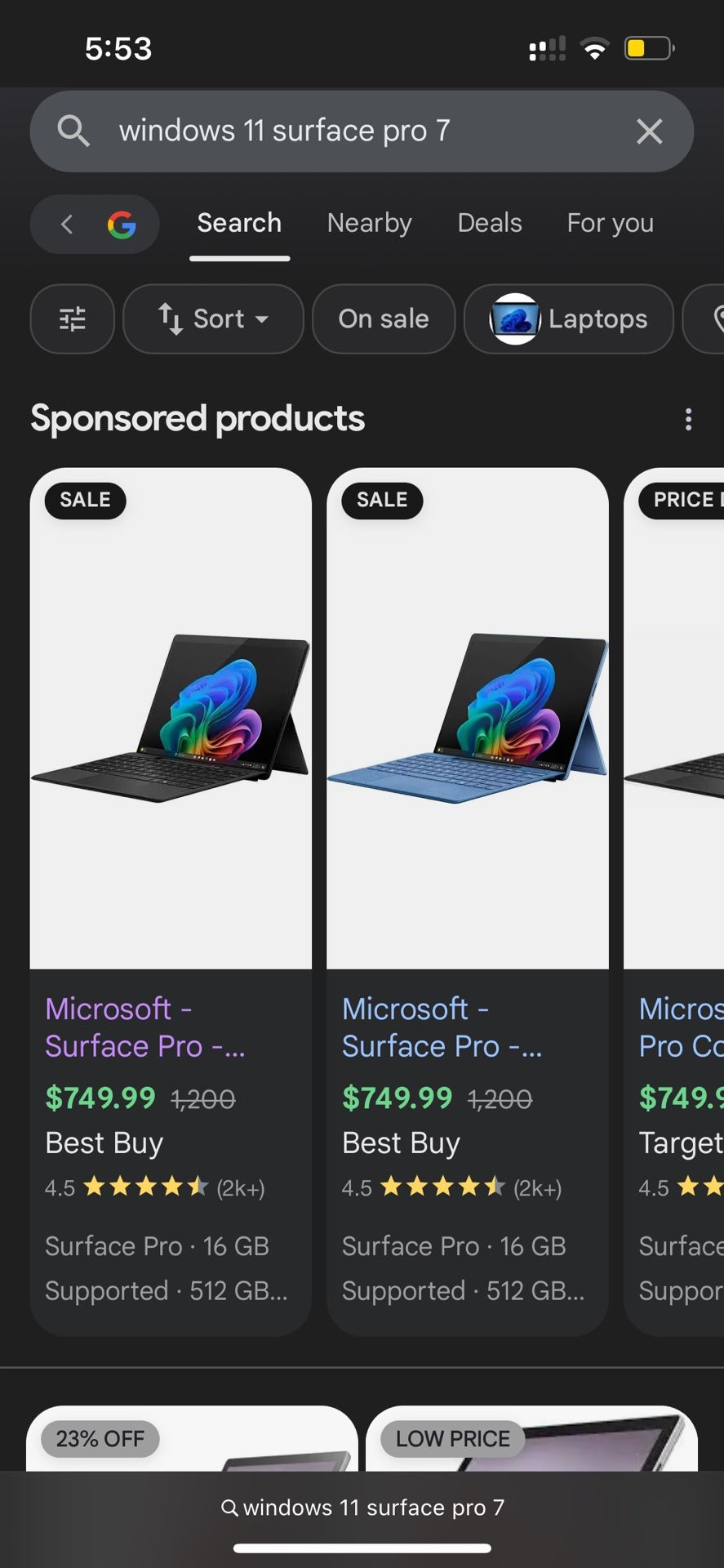 Windows Surface 7 Pro