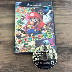 Mario Party 6 GameCube Disc + Box