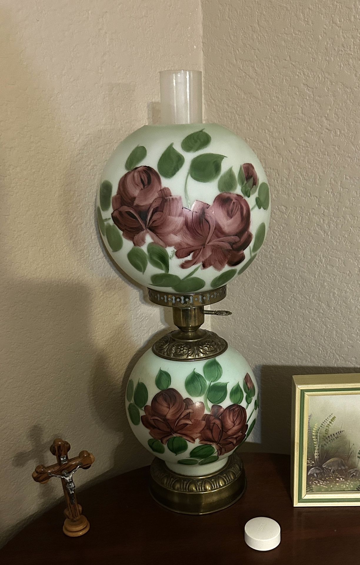 Vintage Double Globe Lamp