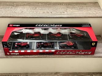 Burago Scuderia Ferrari 1/43 Scale 6-Car Set