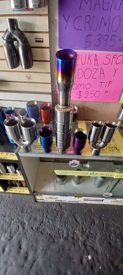 MOFLE RUIDOZO DEPORTIVO Y CROMO TIPS PARA CARROS Y TROKAS 