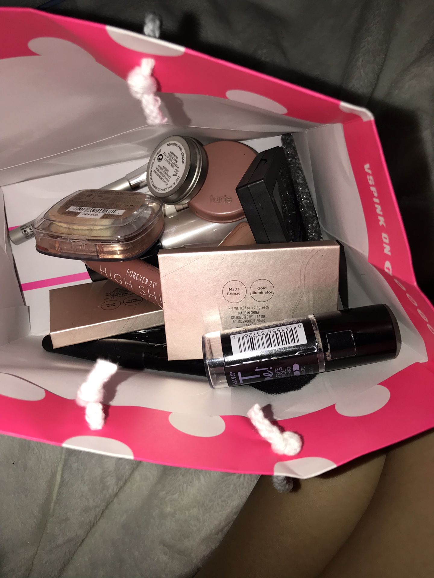 Lots of random makeup products