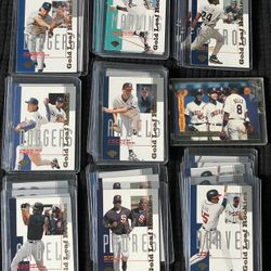 Baseball Gold Leaf Rookies Card Collectible  Make Offer Lot of 72 