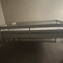 Children’s loft Bed gray