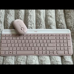 Logi Tech Keyboard And Mouse 
