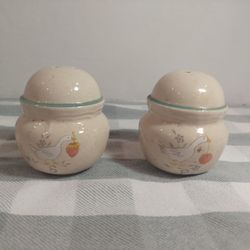 Vintage Goose Salt and Pepper Shakers