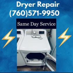 Dryer Gas & Electric LG Kenmore Whirlpool 🛠️Repair