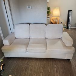 White Washable Sofa