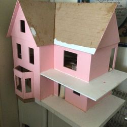 Cardboard dollhouse for sale deals